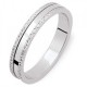 Alliance or blanc bordure diamantée centre brillant lyon 69
