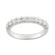 Alliance 1/2 diamant serti griffes 750/1000 INSOLITE