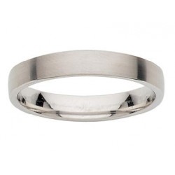 Alliance ruban plat brosse 9 carats