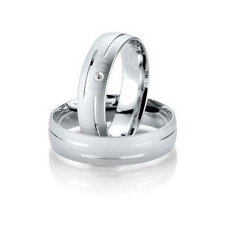 Alliance duo or & diamant créateur Breuning