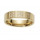 Alliance diamant confort or jaune INSOLITE