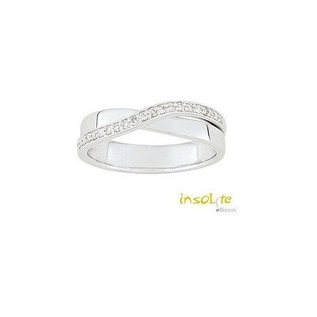 Alliance diamant & or INSOLITE LYON