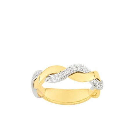 Alliance diamant & or INSOLITE LYON