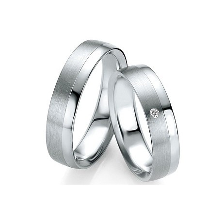 Alliance Breuning  Argent & Or 585/1000