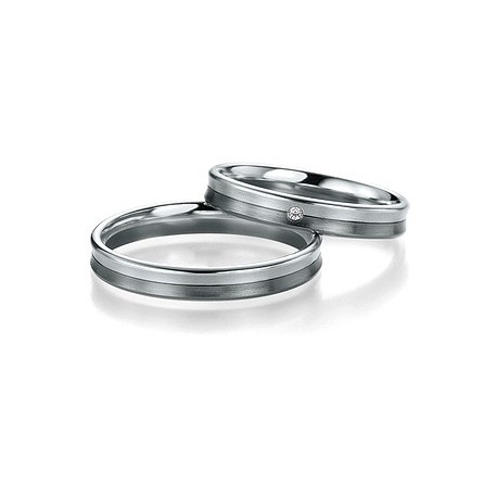 Alliance Diamant Breuning Ruthenium & Or  585/1000