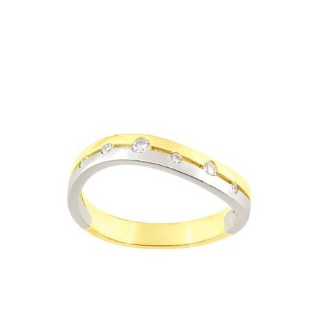 Alliance diamant & or INSOLITE LYON