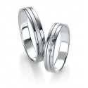 Alliance pacs mariage fiançaille or 585/1000