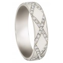 Alliance & création de mariage diamant  Or 18 Cts Prestige