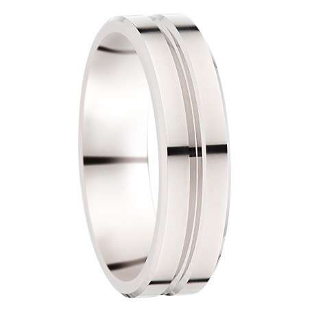 bague de mariage en palladium 950/1000