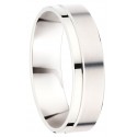 Alliance 6mm palladium de mariage 950/1000