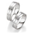 Alliance fantaisie mariage  Breuning Palladium 950/1000
