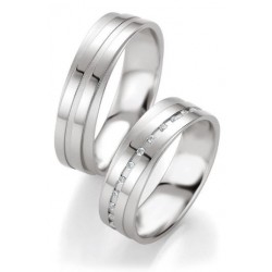 alliance Homme mariage  Breuning Palladium 950/1000