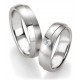 bagues duo  mariage  Breuning Palladium 950/1000