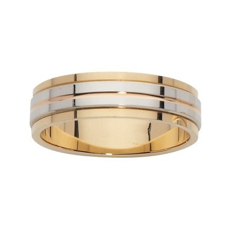 alliance 3 ors  jaune rose et blanc