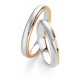 bague  Breuning or rose  Duo Or 585/1000 
