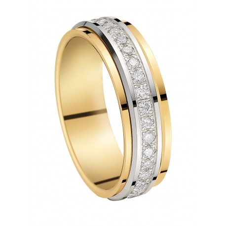 alliance or et diamant mobile INSOLITE ALLIANCES