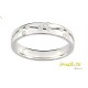 alliance mariage or diamants blanc 375/1000