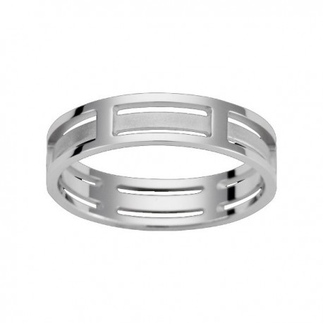 Alliance mariage or blanc createur Orest insolite alliances