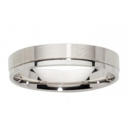 Alliance or blanc mat et brillant