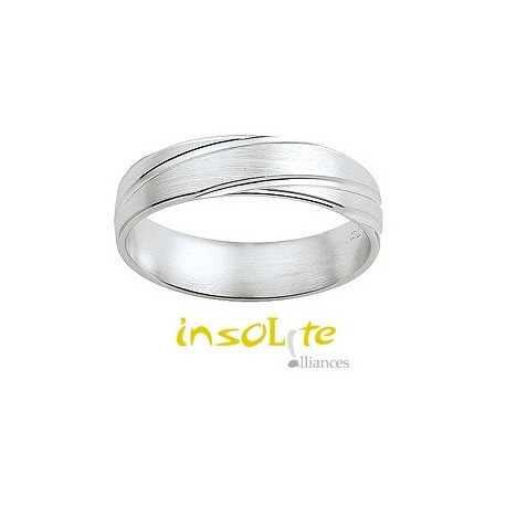 Alliance mariage 375/1000 createur Girard  insolite 