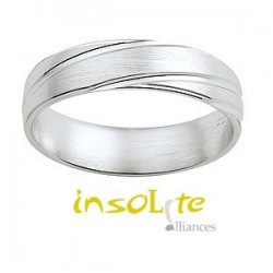 Bague or blanc originale 750/1000