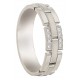 bague Mariage 9 carats serti grain de riz pavé 8 diamants Huber Klein