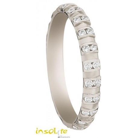 Alliance tour complet diamants blanc palladié créateur Pfertzel