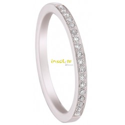 Alliance or et diamant serti créateur Pfertzel