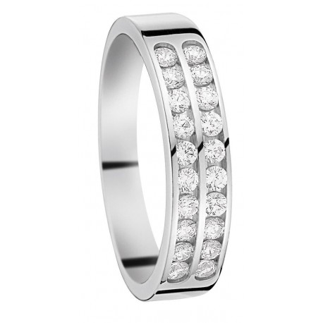 Alliance diamants  & or créateur INSOLITE