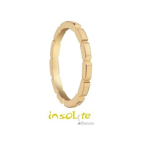 Alliance 9 carats or jaune 375/1000