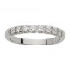 1/2 alliance diamant et or blanc INSOLITE