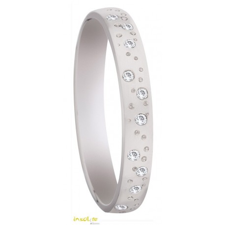 Alliance fantaisie tour complet 24 diamants Or blanc