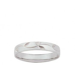 Alliance or blanc & rainures