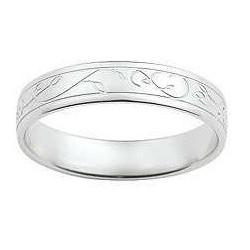 Alliance & création or blanc palladié 18 carats  Girard Lyon