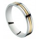 Alliance de mariage argent 925/1000