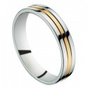 Alliance de mariage argent 925/1000