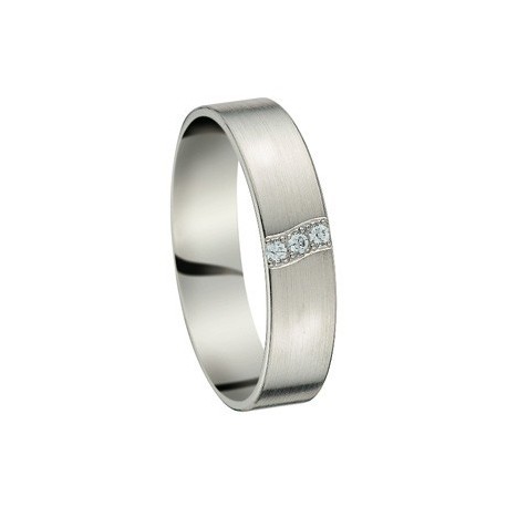 Alliances de mariage en platine 950/1000 createur Hubert klein