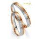 Alliance Duo Or rose et Or blanc 585/1000  Breuning
