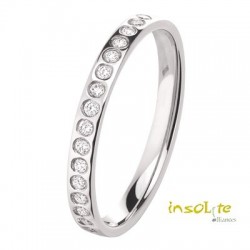 Alliance or blanc diamants Insolite alliances