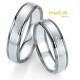duo Bague de Mariage argent et Palladium Breuning Insolite Lyon Geneve Chambery 