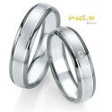 Bague créateur breuning argent et palladium