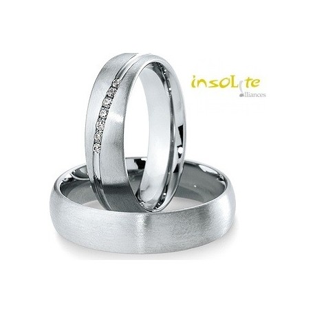 Alliance de mariage Or 18 carats Breuning Insolite alliances 