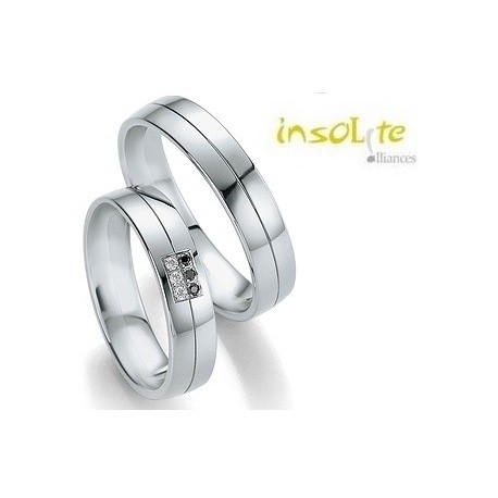 Duo alliances or blanc diamants creation exclusive breuning 