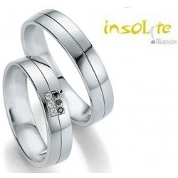 Alliance duo Breuning  or blanc Insolite alliances