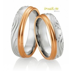 Alliance Or blanc et Or Rose créateur Breuning 