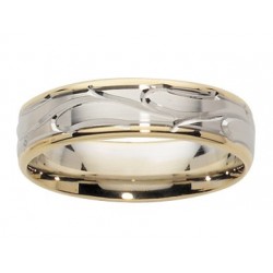 Alliance deux ors confort or jaune or blanc palladié