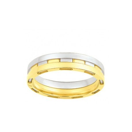 Alliance bicolore or mariage insolite