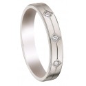 Bague de mariage diamants blanc Or 18 Cts Rhone Alpes