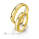 Alliance or blanc or jaune duo Breuning mat et brillant