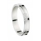 Alliance diamant or blanc INSOLITE